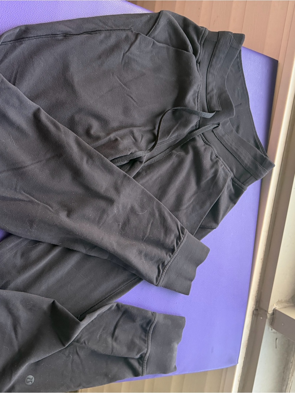 lululemon athletica Black Track Pants Joggers